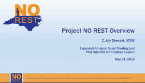 Project NO REST Overview
